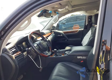 2020 Lexus Lx 570 из США, поврежденный, VIN JTJDY7AXXL4313842